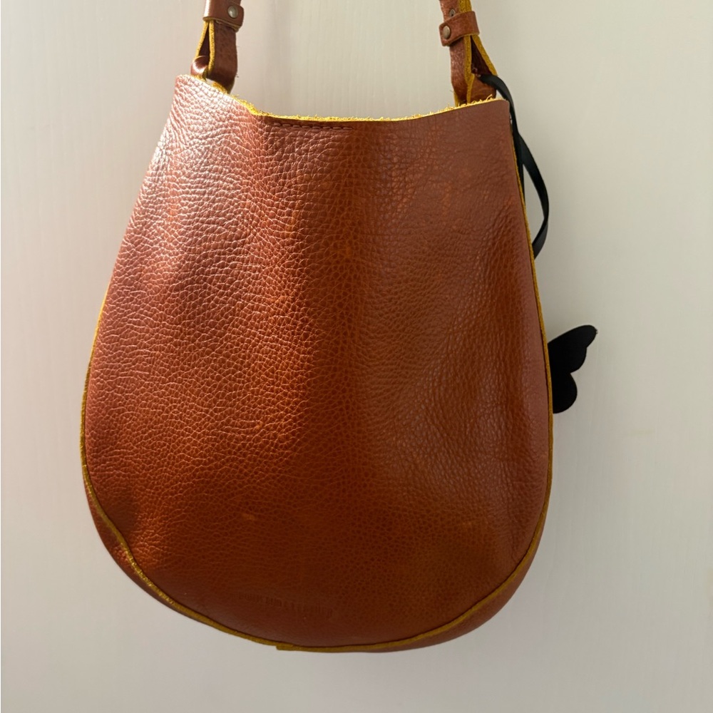 Portland Leather Rich Brown Shoulder Bag